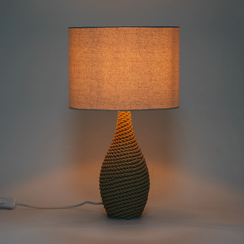 Japán rattan szőtt elegáns lámpa